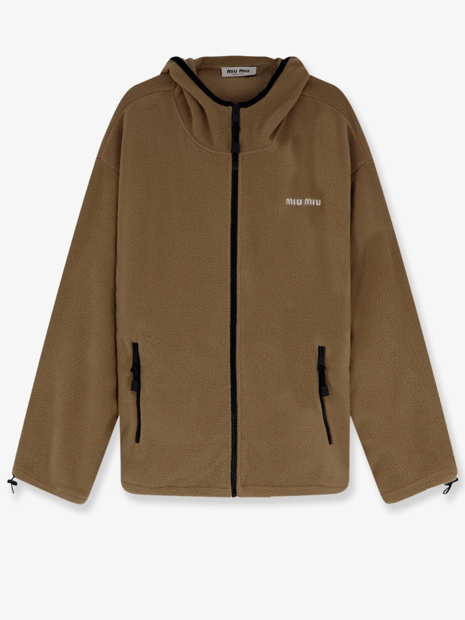 Miu Miu - Woman - Beige - Sweatshirt