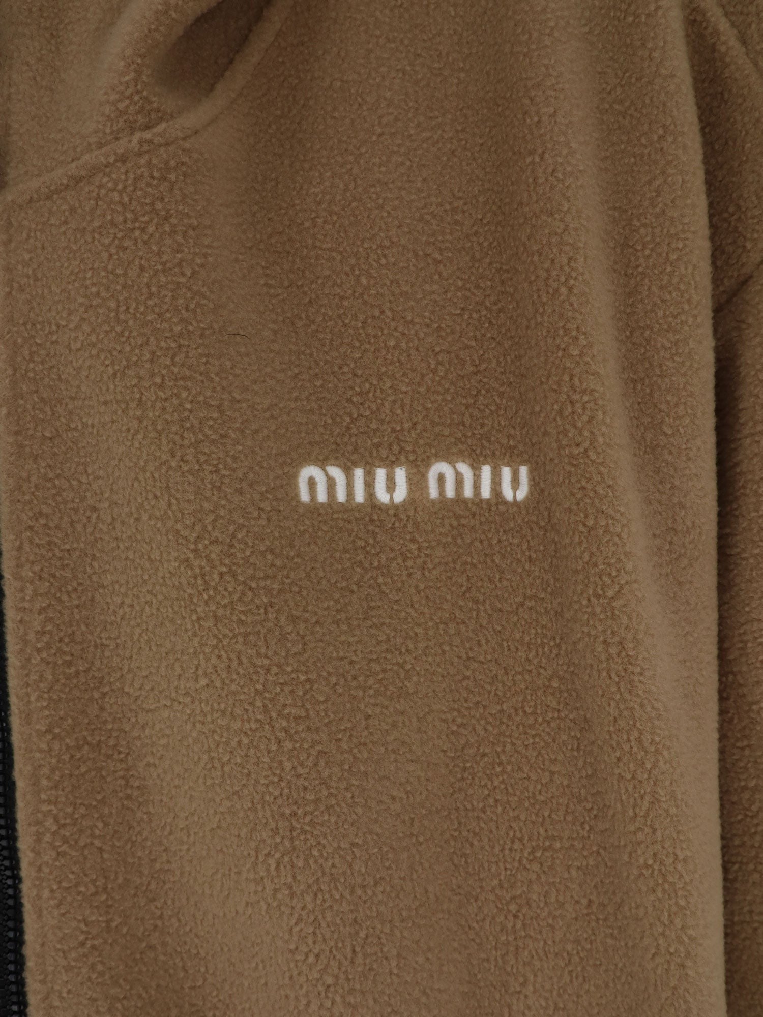Miu Miu - Woman - Beige - Sweatshirt