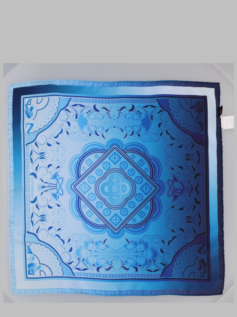 CASABLANCA - Man - Blue - Scarf