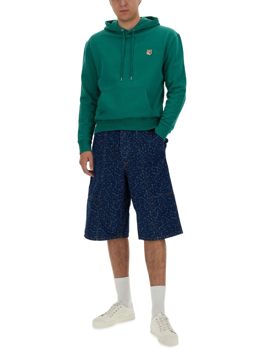 Maison Kitsune - Man - Green - Sweatshirt