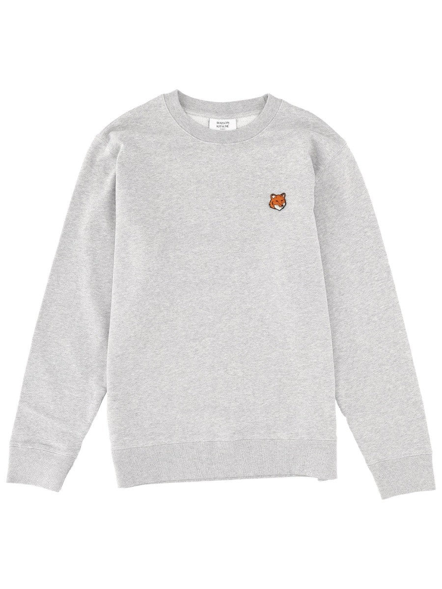 Maison Kitsune - Férfi - Szürke - Pulóver