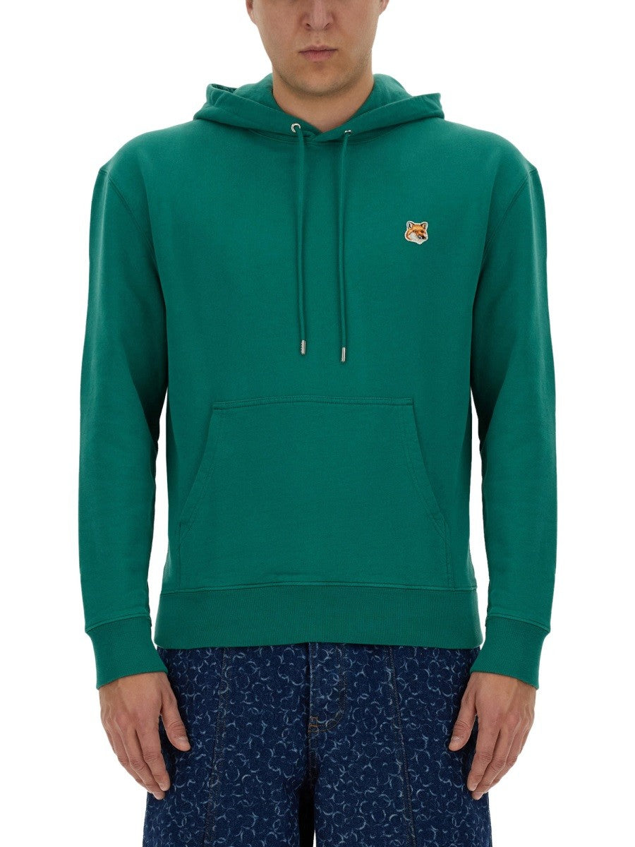 Maison Kitsune - Man - Green - Sweatshirt