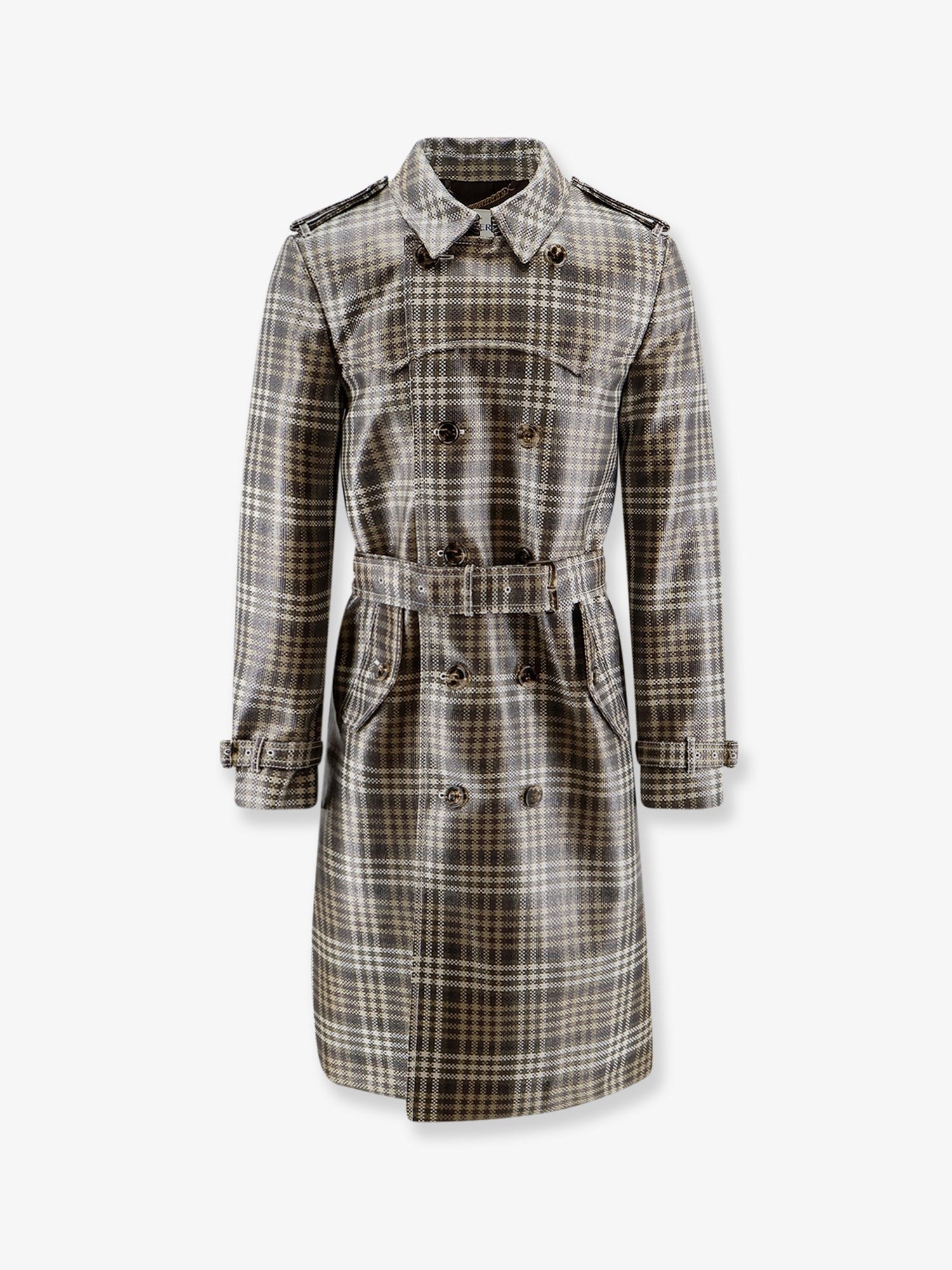 Burberry - Man - Green - Trench Coat
