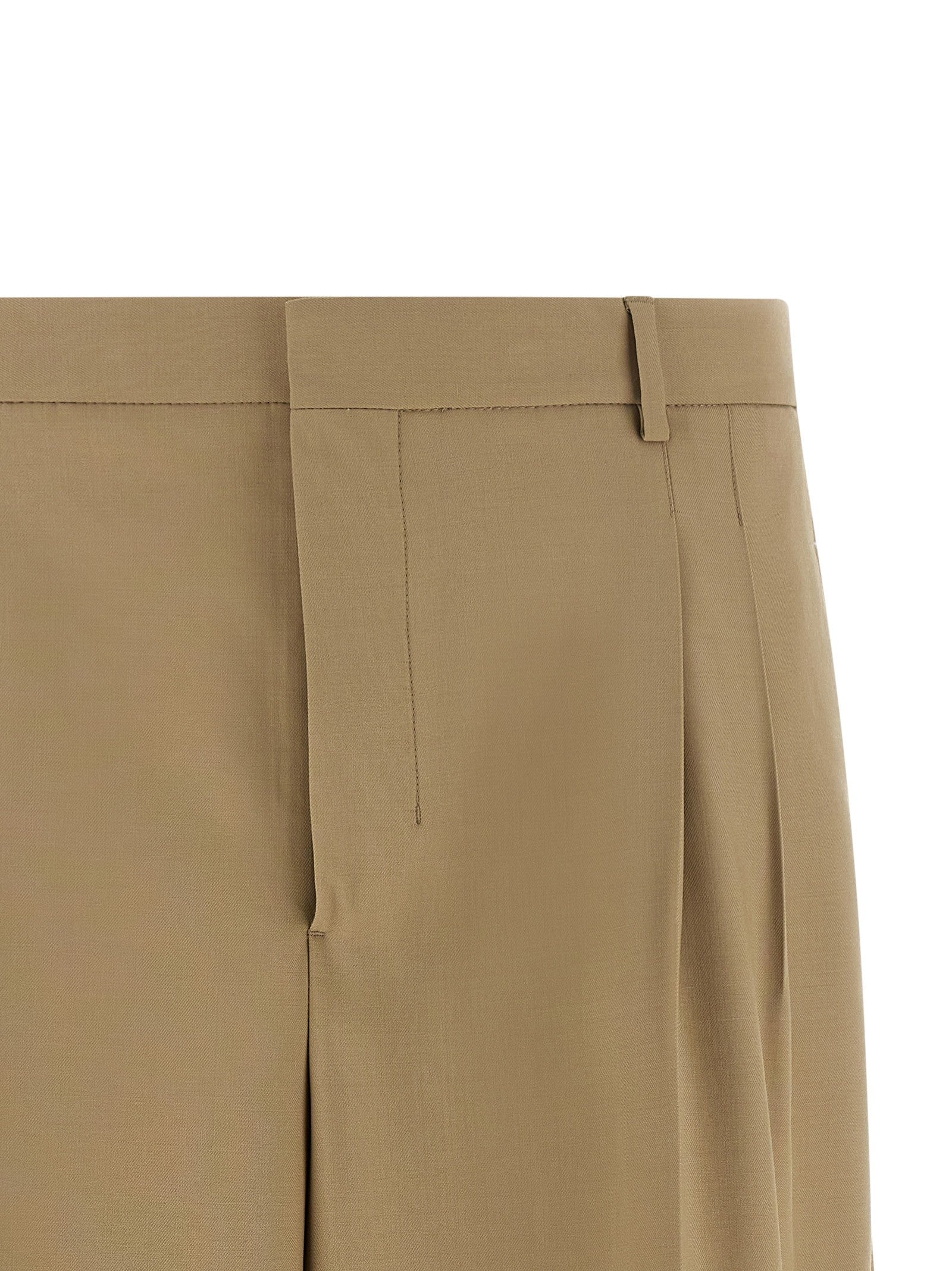 AMI PARIS - nan - Beige - Shorts
