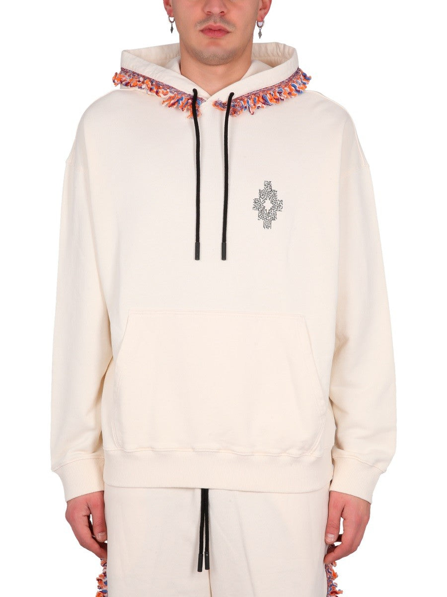 MARCELO BURLON COUNTY OF MILAN - Man - Pink - Sweatshirt