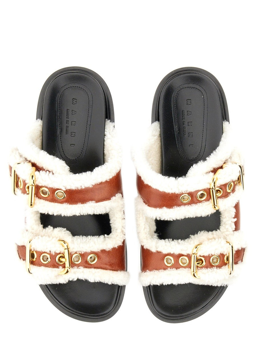 Marni - Woman - Beige - Sandal