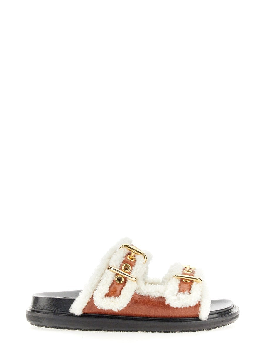 Marni - Woman - Beige - Sandal