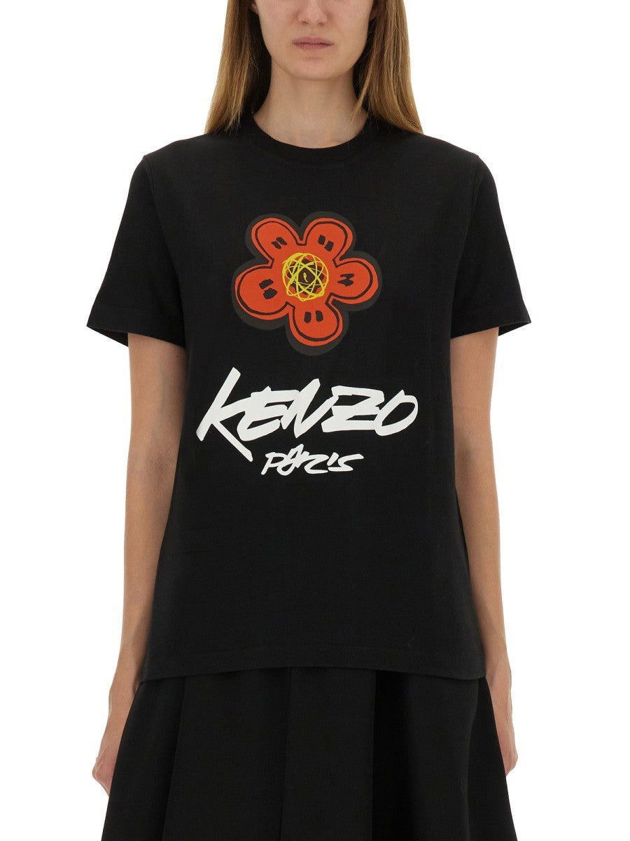 Kenzo - Woman - Black - T-shirt