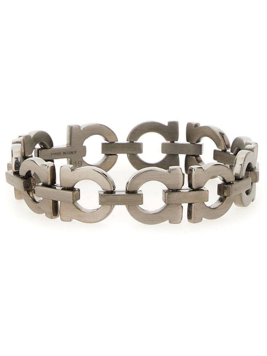 Ferragamo - Férfi - Ezüst - Karkötő