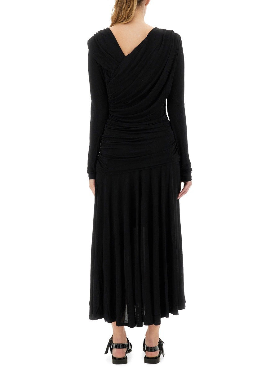 GANNI - Woman - Black - Dress