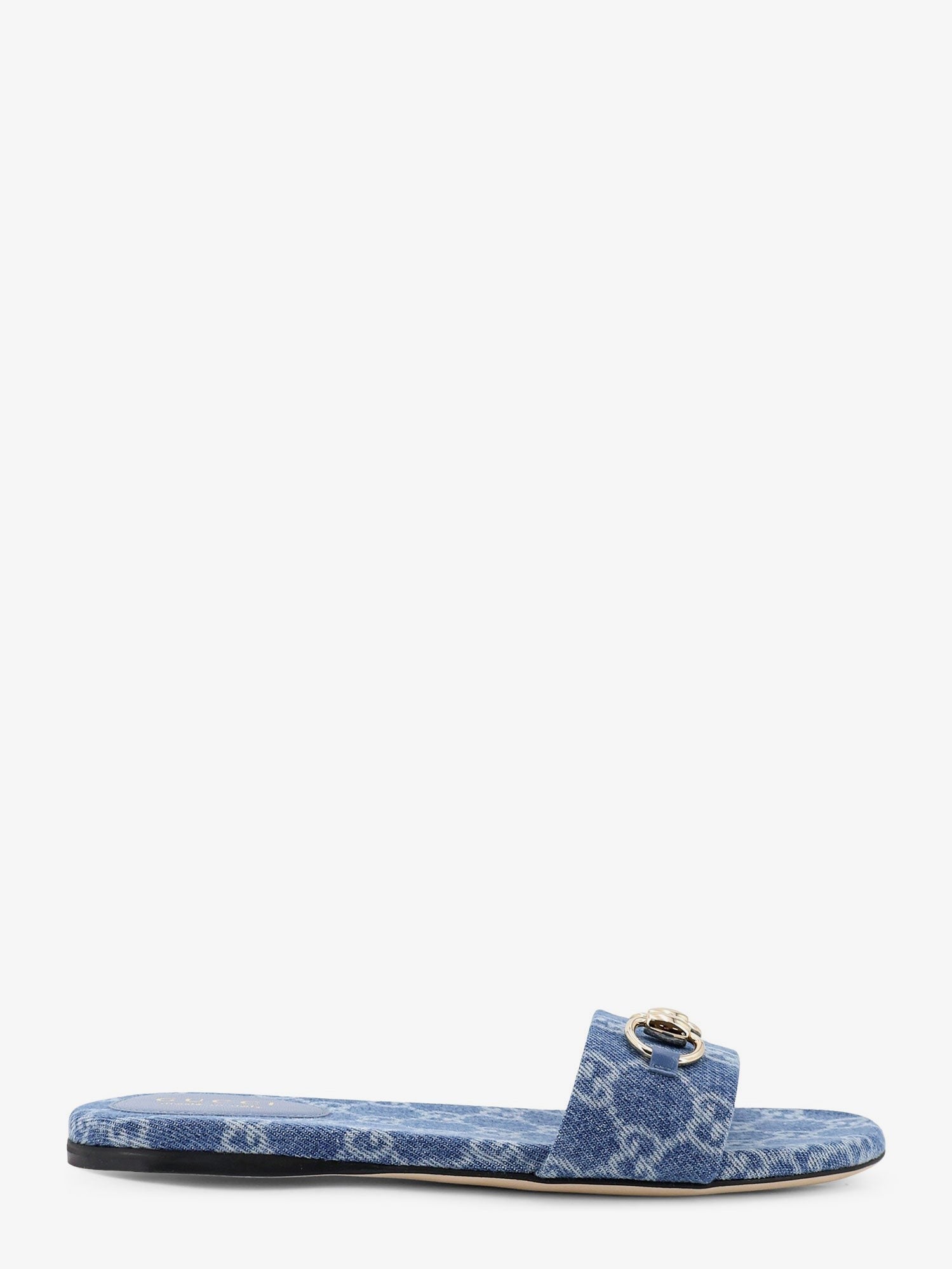 Gucci - Woman - Blue - Flat Sandal