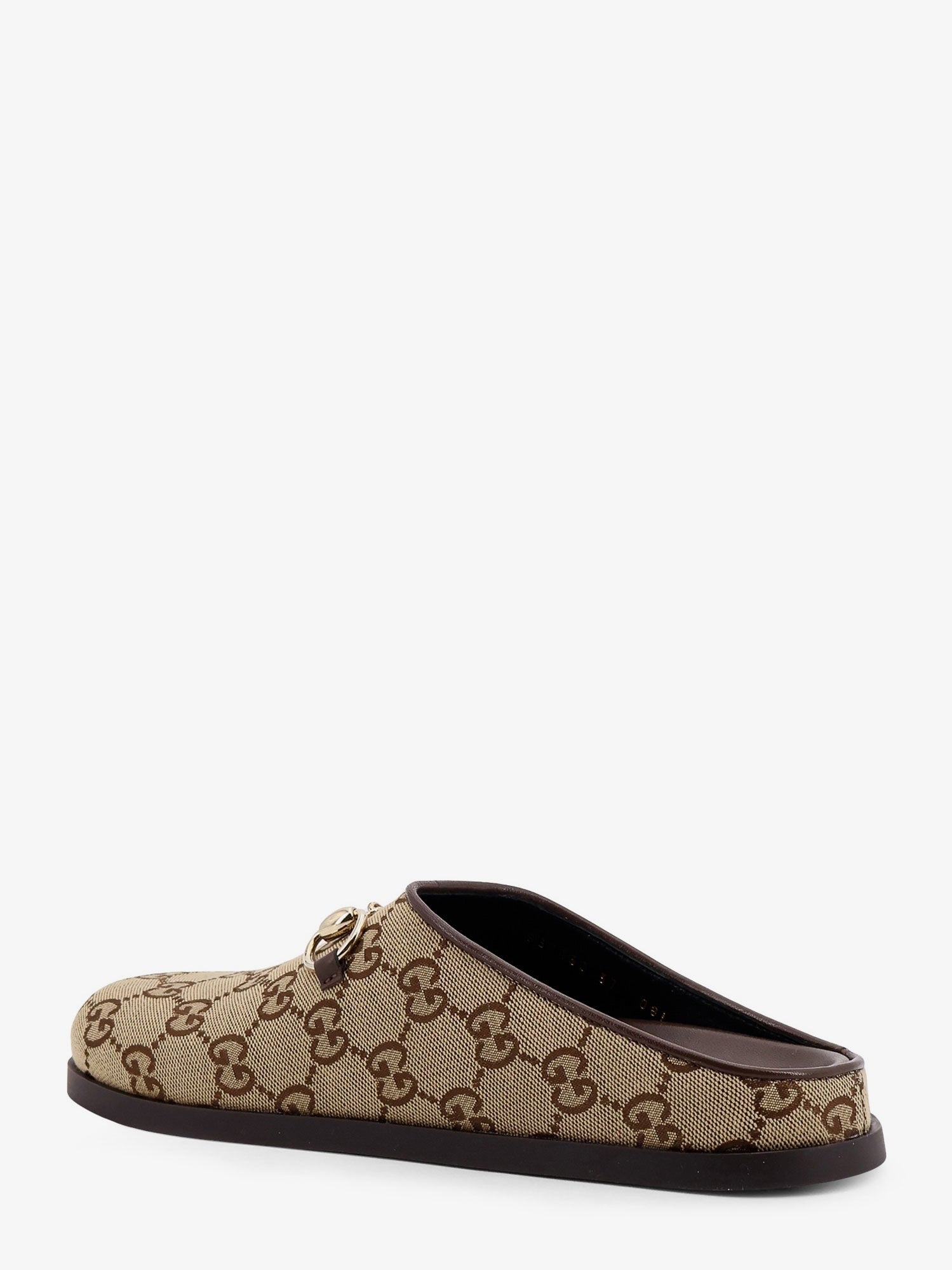 Gucci - Woman - Camel Ebony New Acer - Flat Sandal