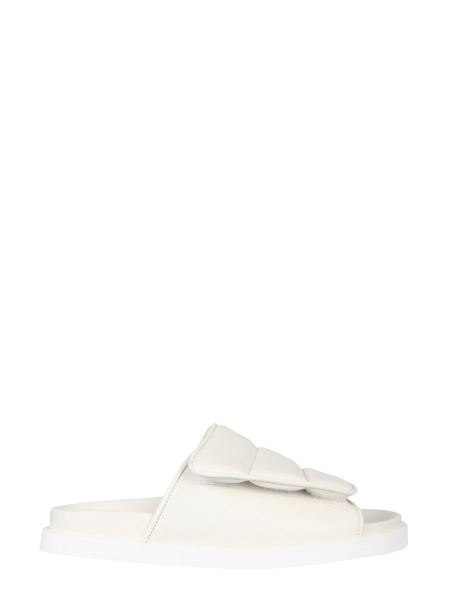 GIA BORGHINI - Unisex - White - Sandal