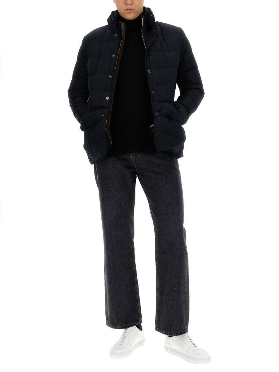 Moorer - Man - Blue - Coat