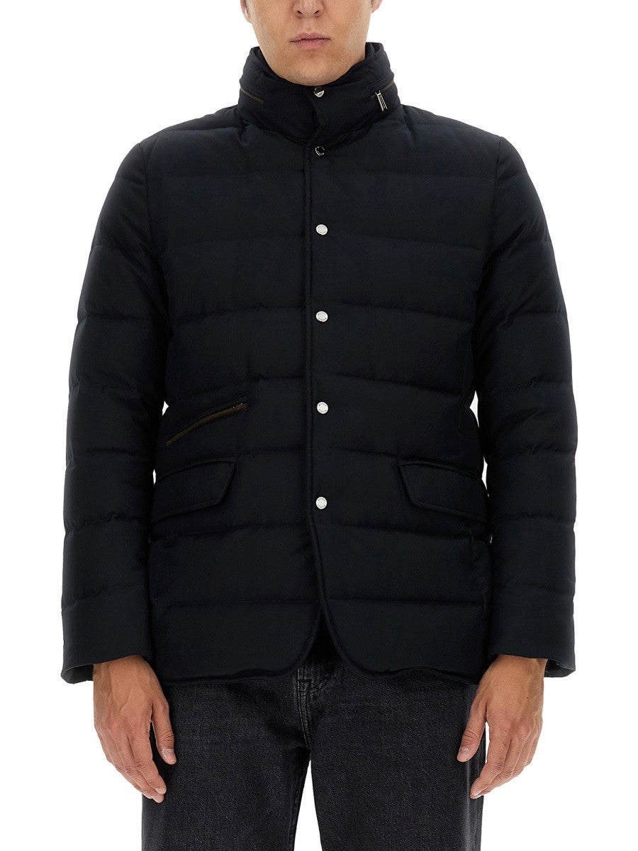 Moorer - Man - Blue - Coat