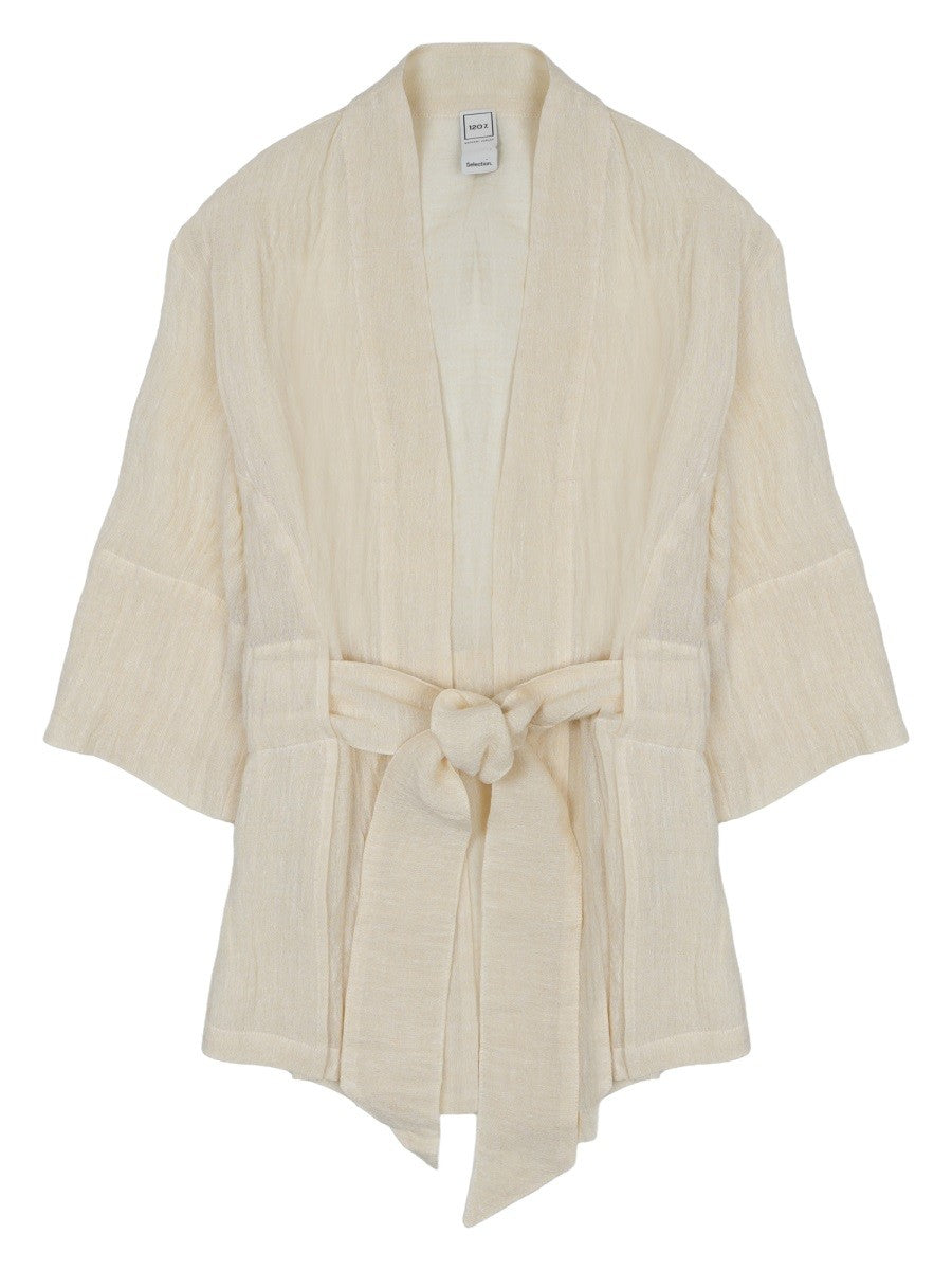 120% LINO - Woman - White - Jacket