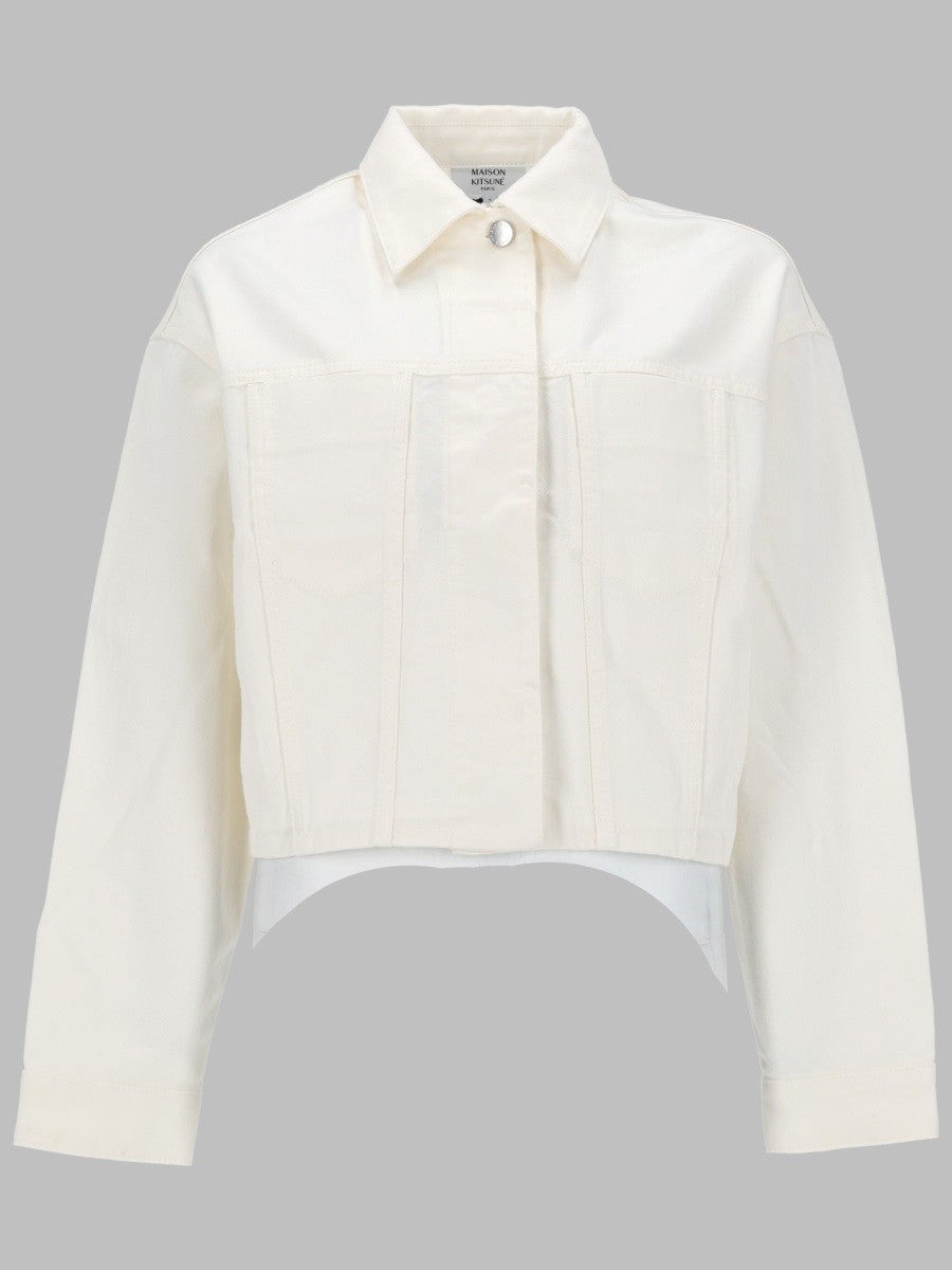 Maison Kitsune - Woman - White - Jacket