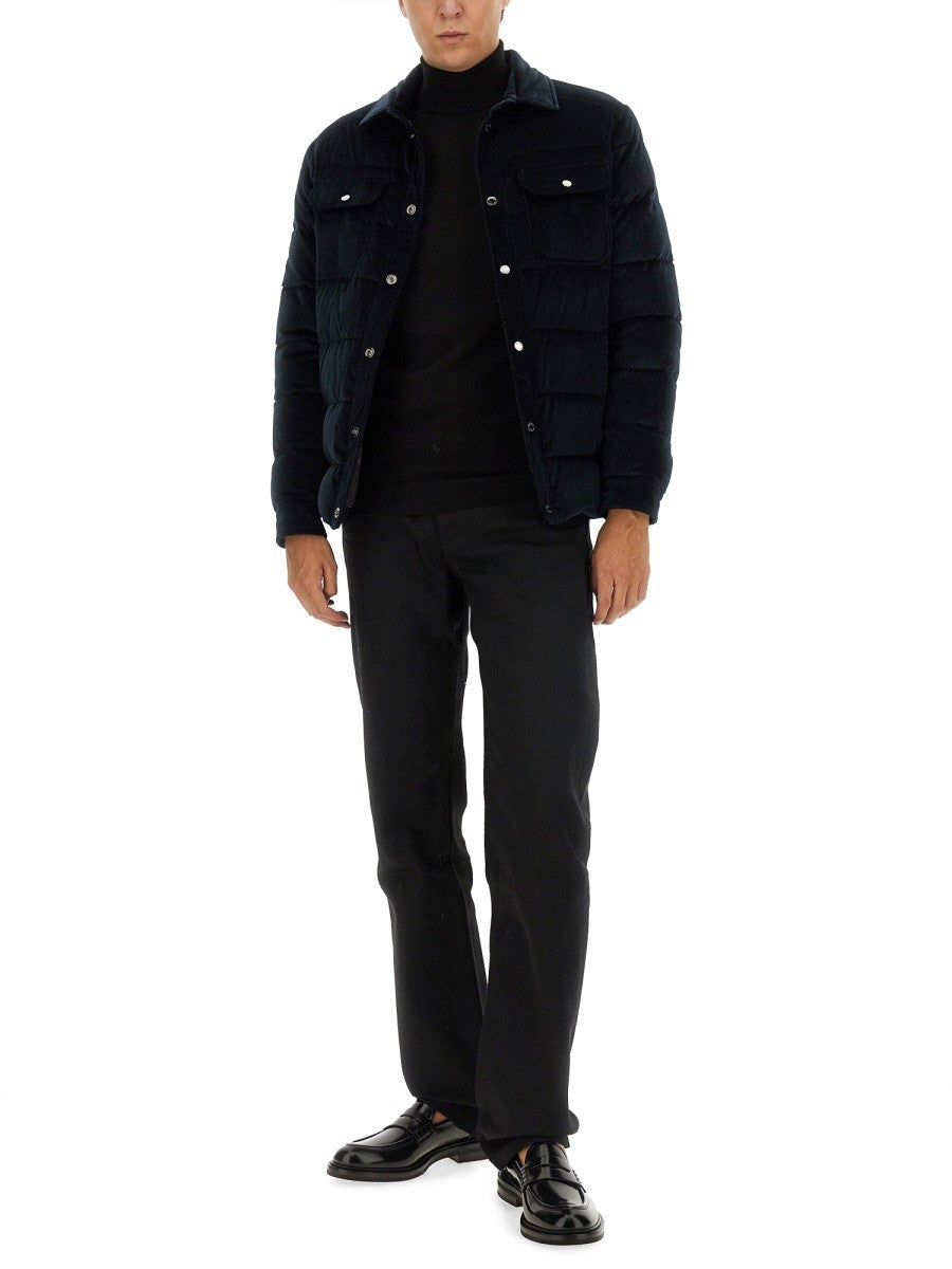 Moorer - Man - Blue - Jacket