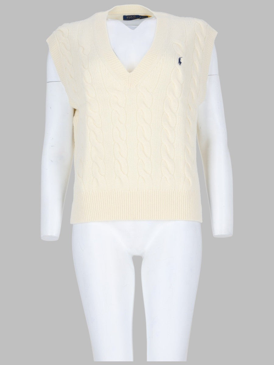 Polo Ralph Lauren - Woman - Beige - Vest
