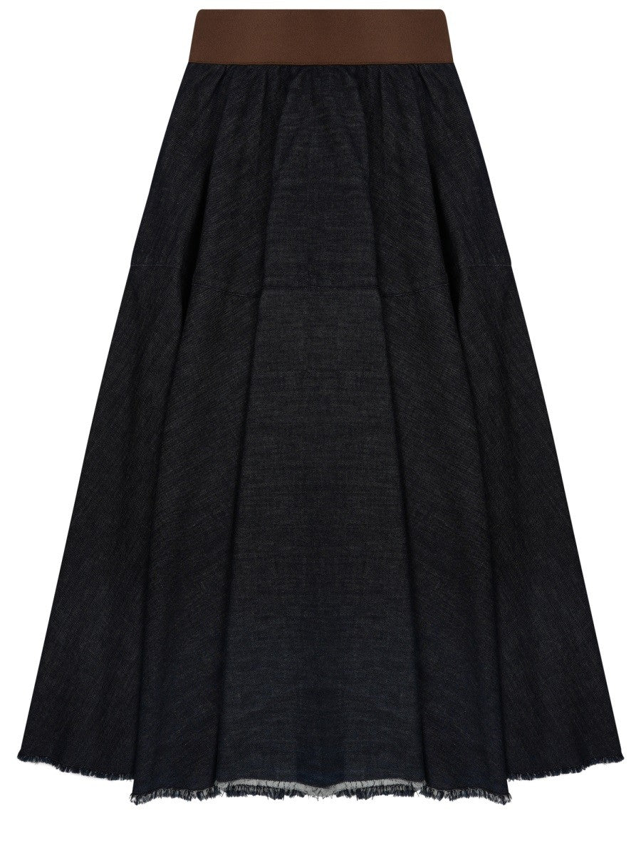 NINE:INTHE:MORNING - Woman - Blue - Skirt