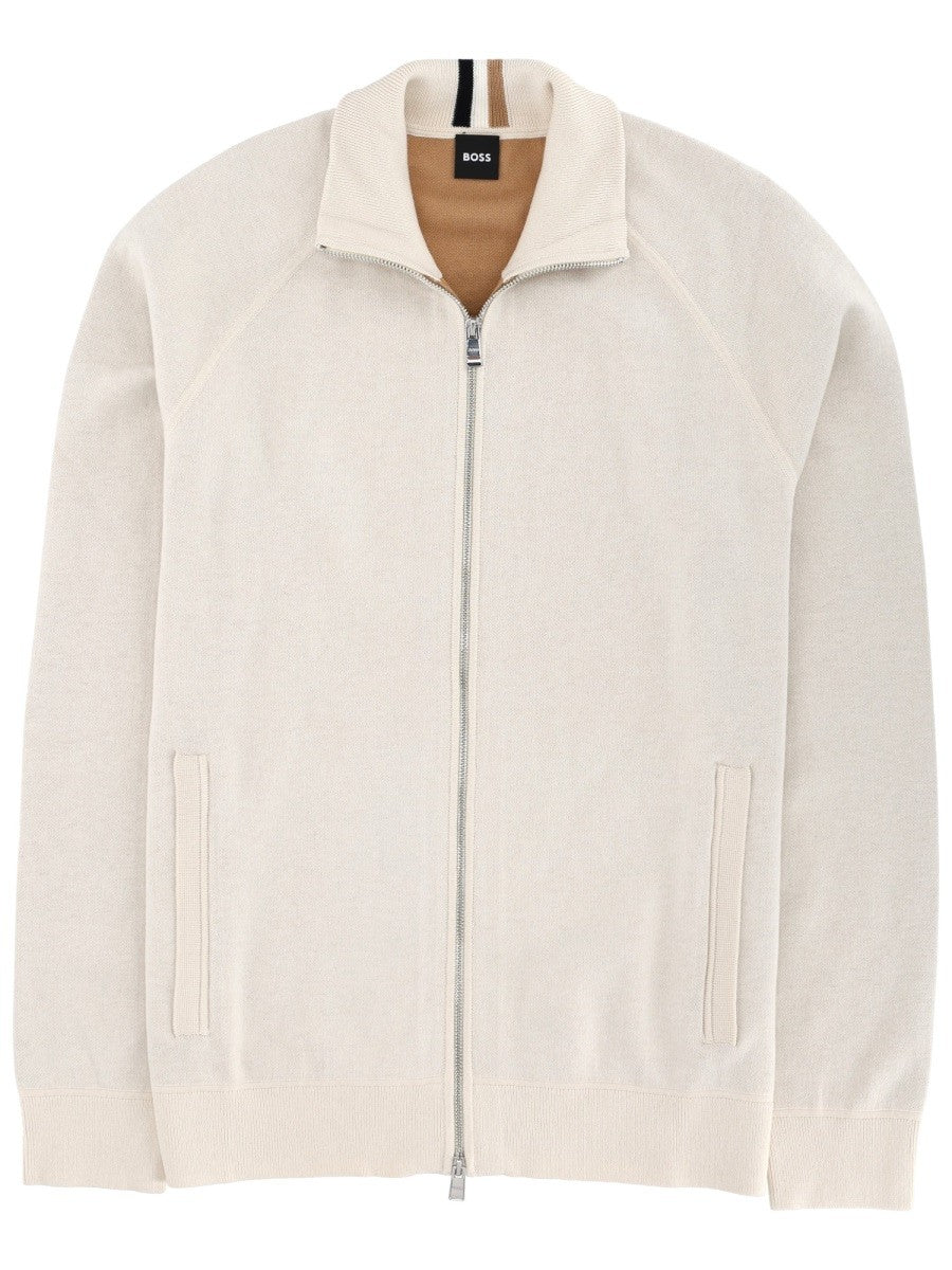 Boss - Man - White - Sweater