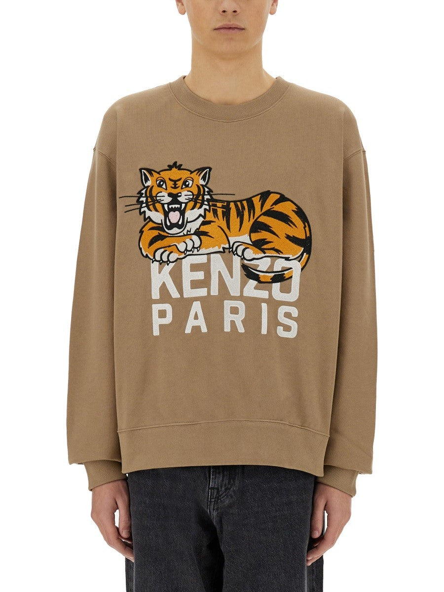 Kenzo - Man - Beige - Sweatshirt