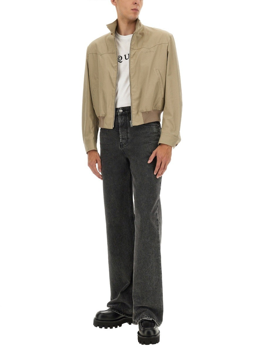 Alexander Mcqueen - Man - Beige - Jacket