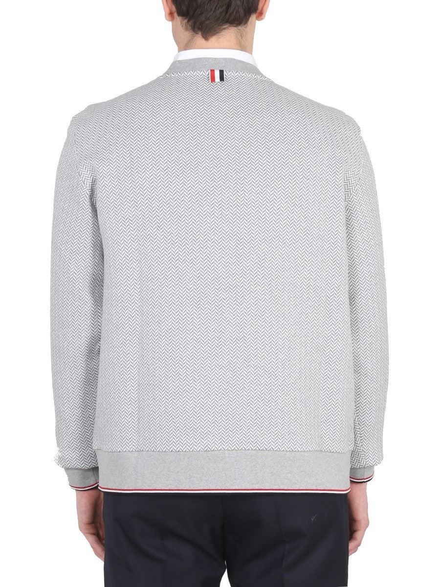 THOM BROWNE - Man - Grey - Sweatshirt