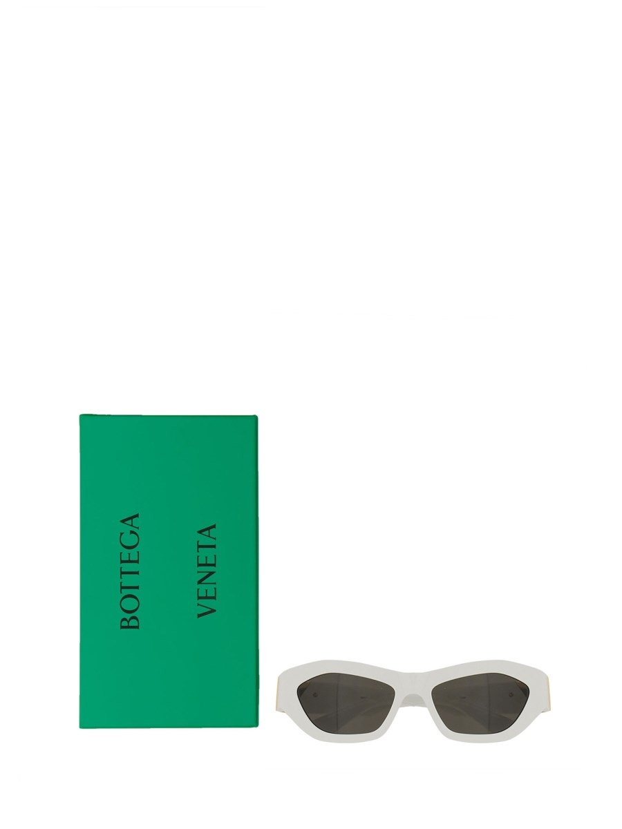 Bottega Veneta - Unisex - White - Sunglasse