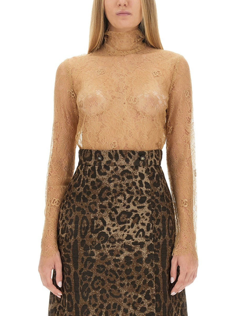 Dolce & Gabbana - Woman - Beige - Top