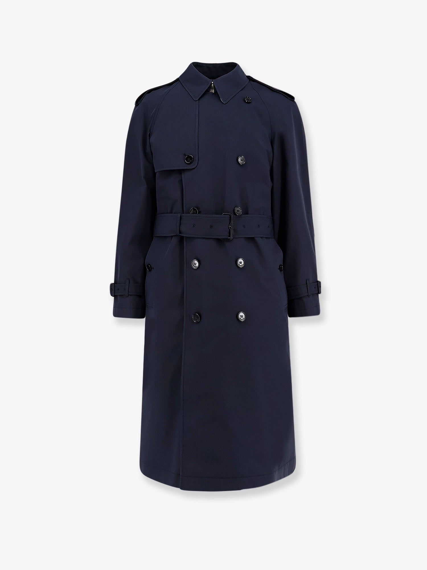 Burberry - Man - Blue - Trench Coat