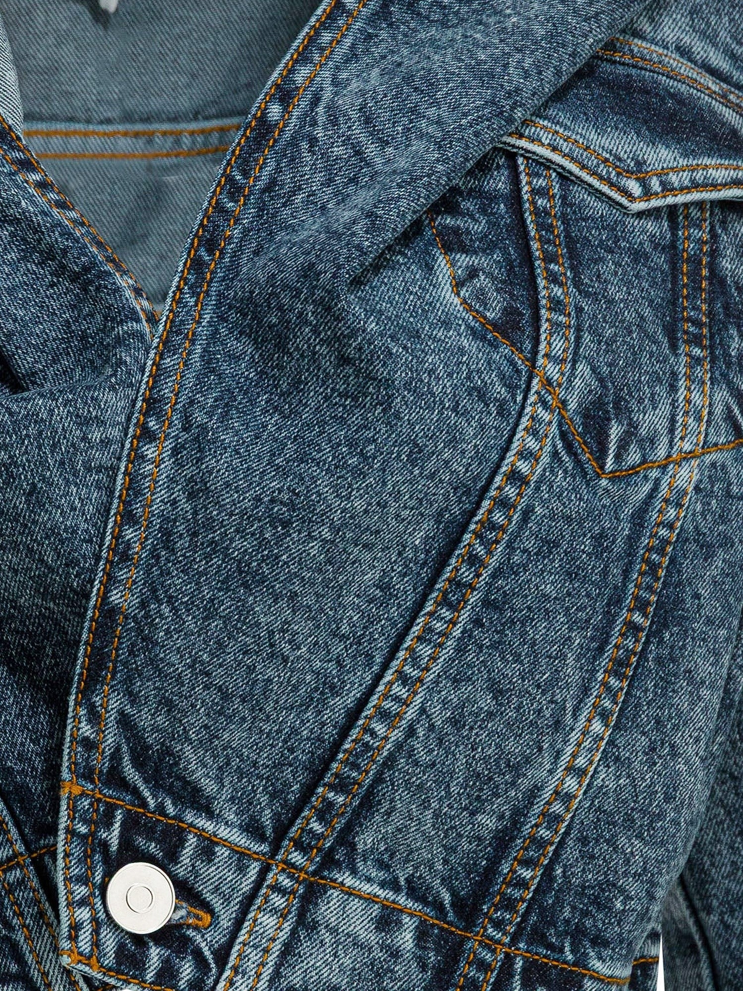 ALAIA - Woman - Blue - Denim Jacket