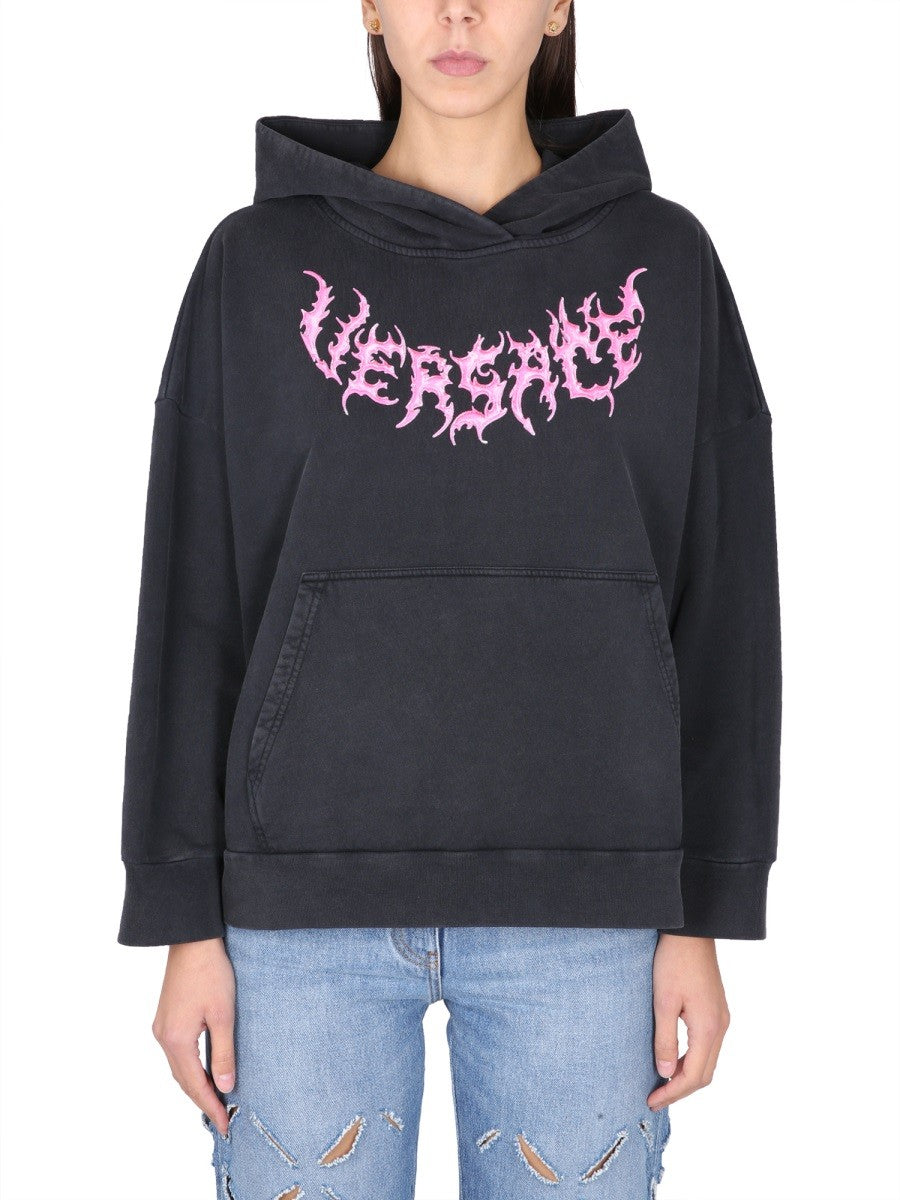 Versace - Woman - Black - Sweatshirt