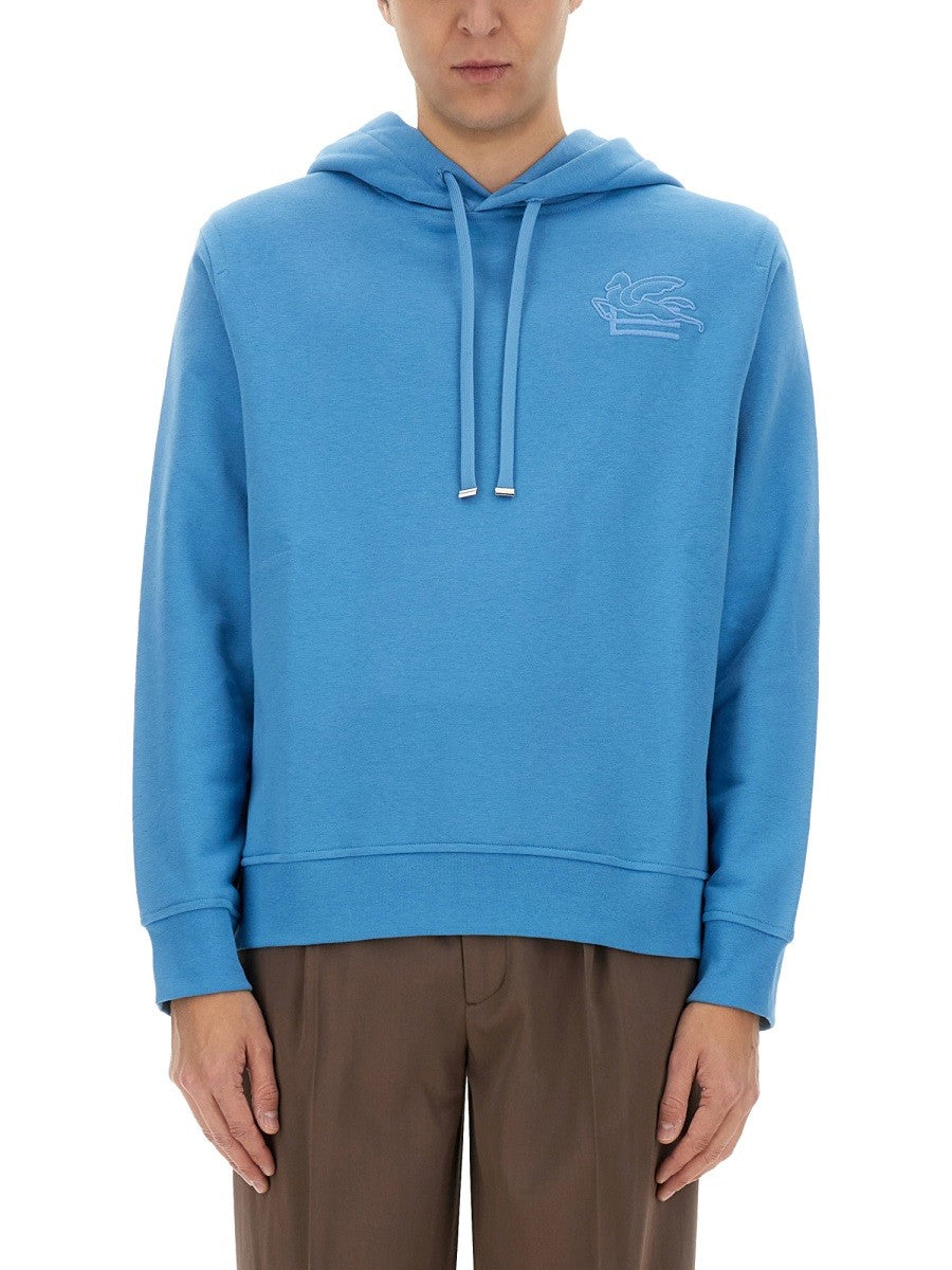 Etro - Man - Blue - Sweatshirt