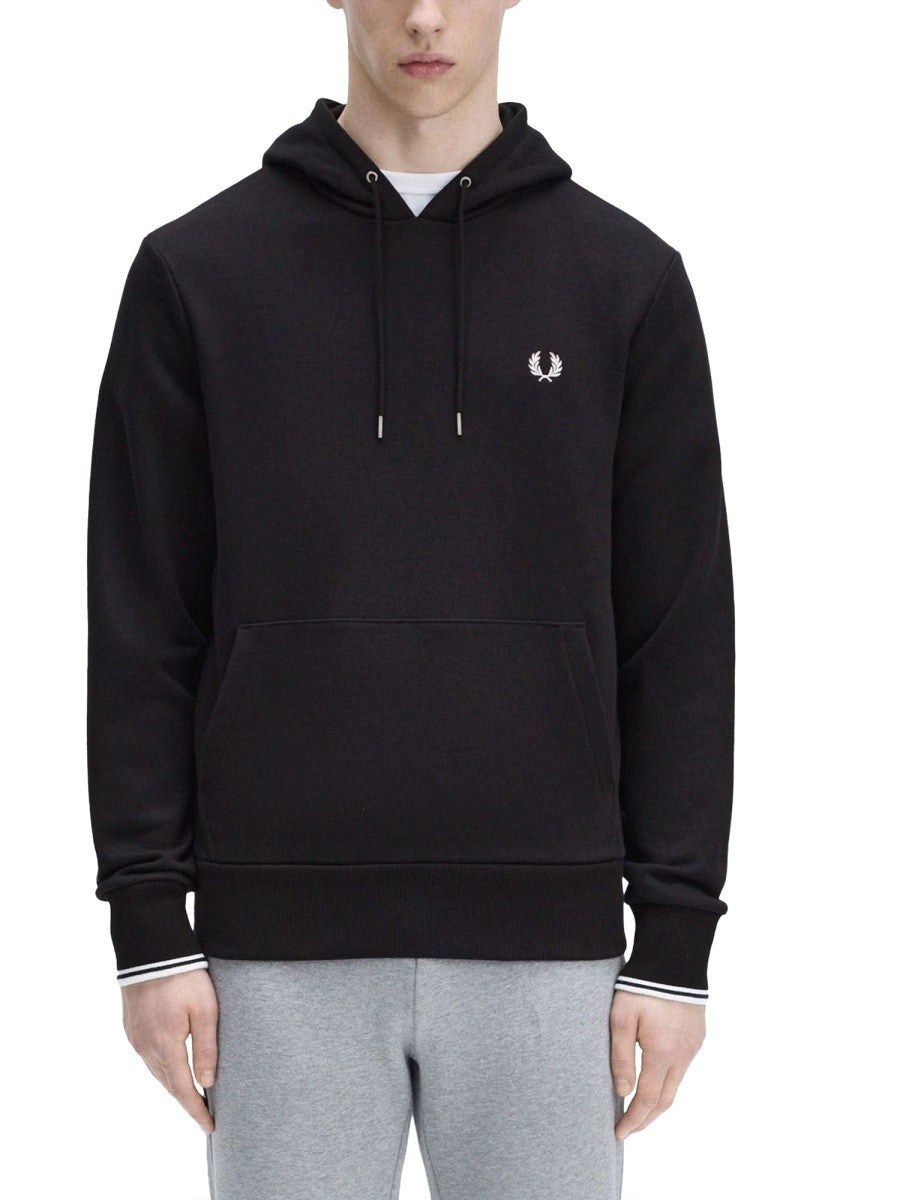 FRED PERRY - Man - Black - Sweatshirt