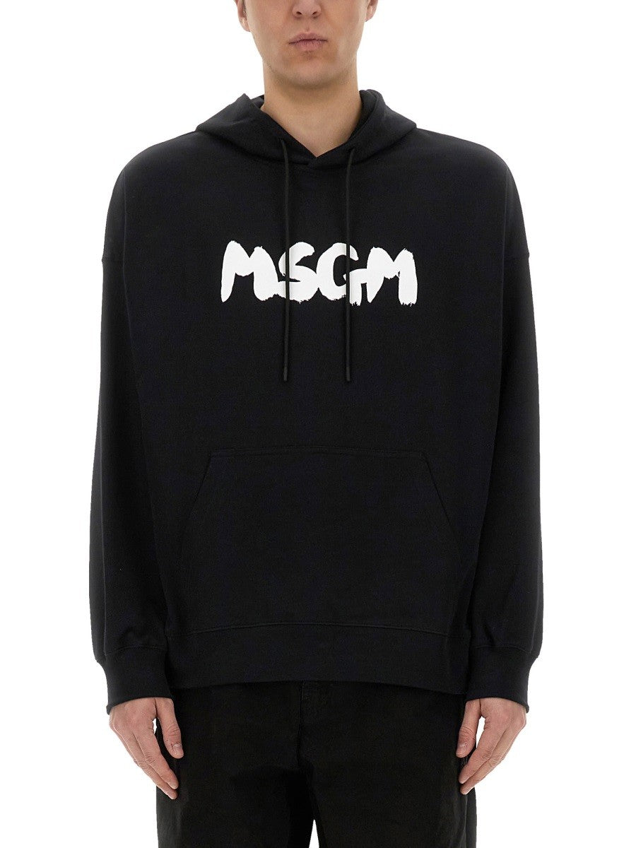 msgm - Férfi - Fekete - Kötött pulóver