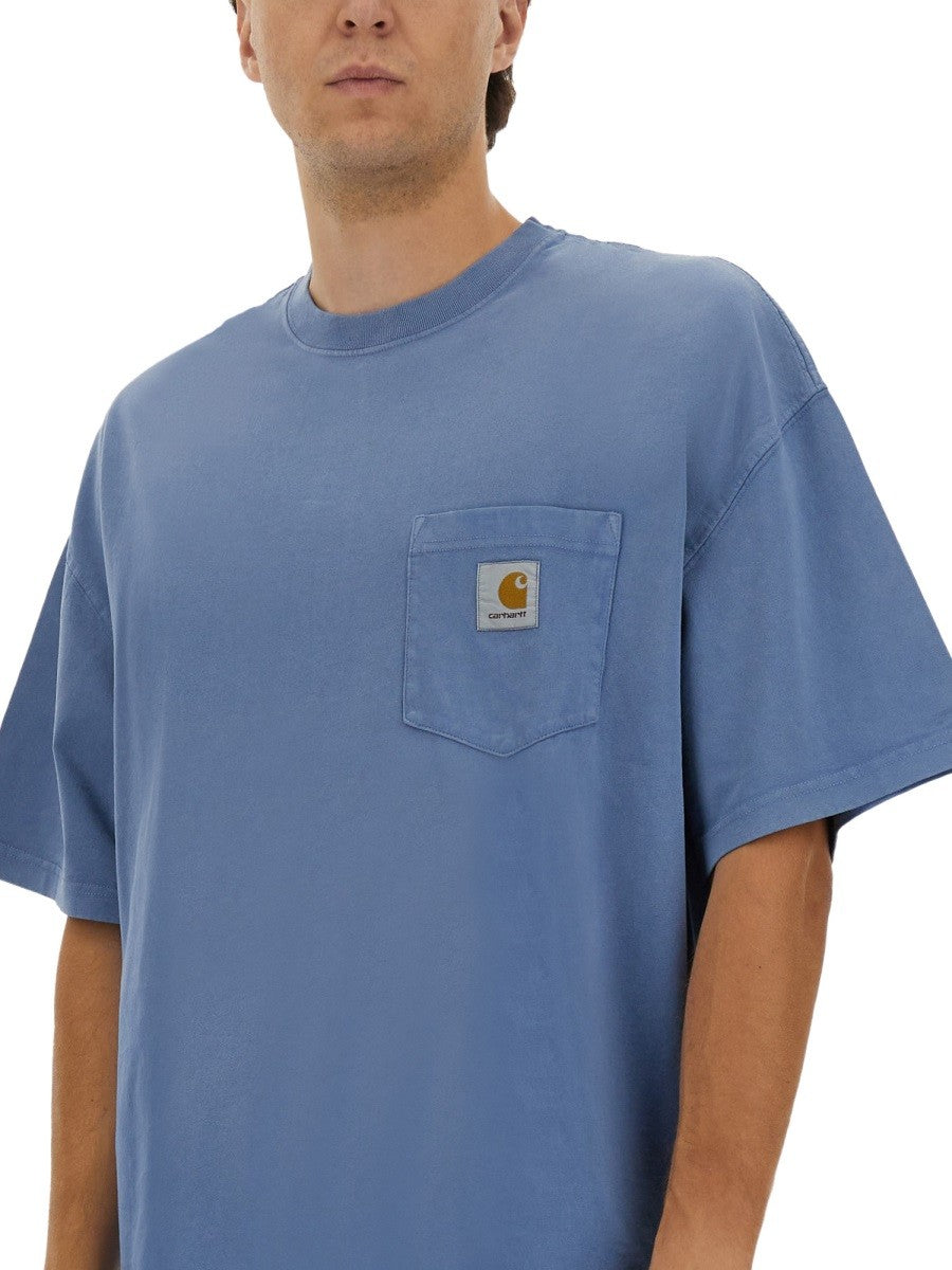Carhartt Wip - Man - Blue - T-shirt