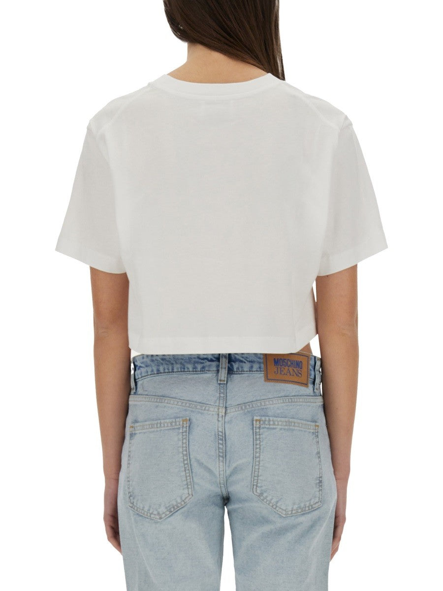 MOSCHINO JEANS - Woman - White - T-shirt