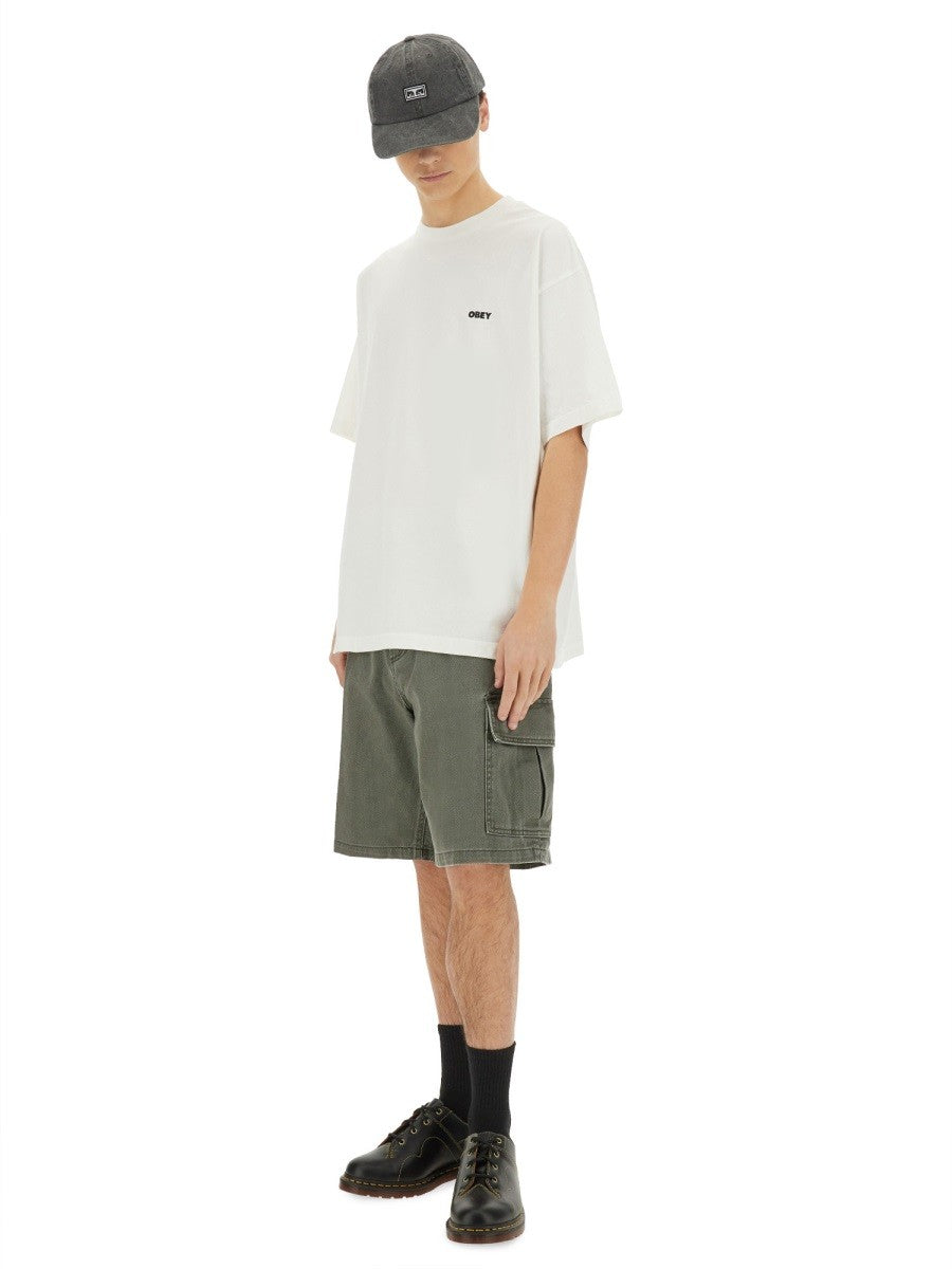 OBEY - Férfi - Fehér - Póló