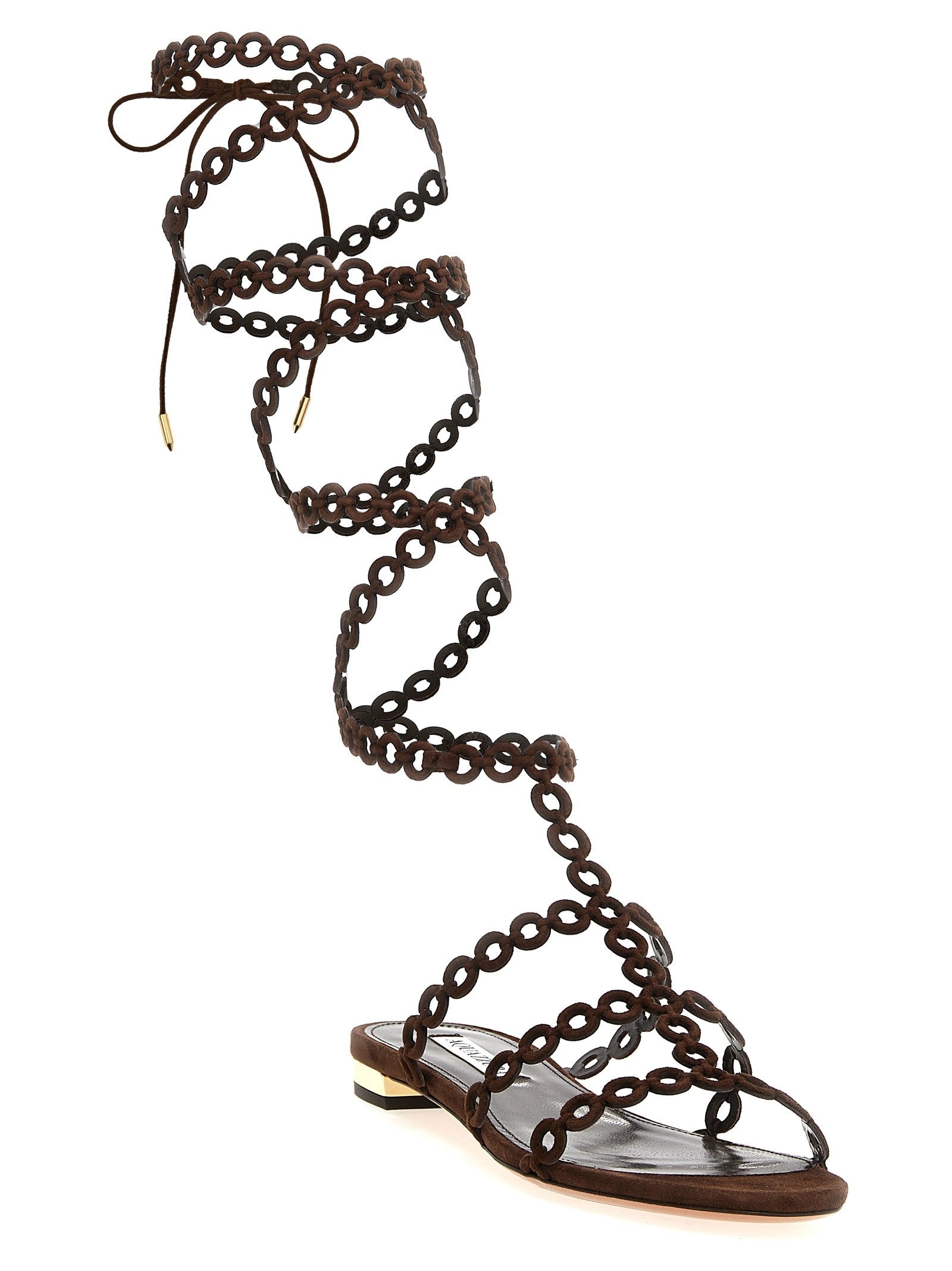 AQUAZZURA - nan - Brown - Sandal