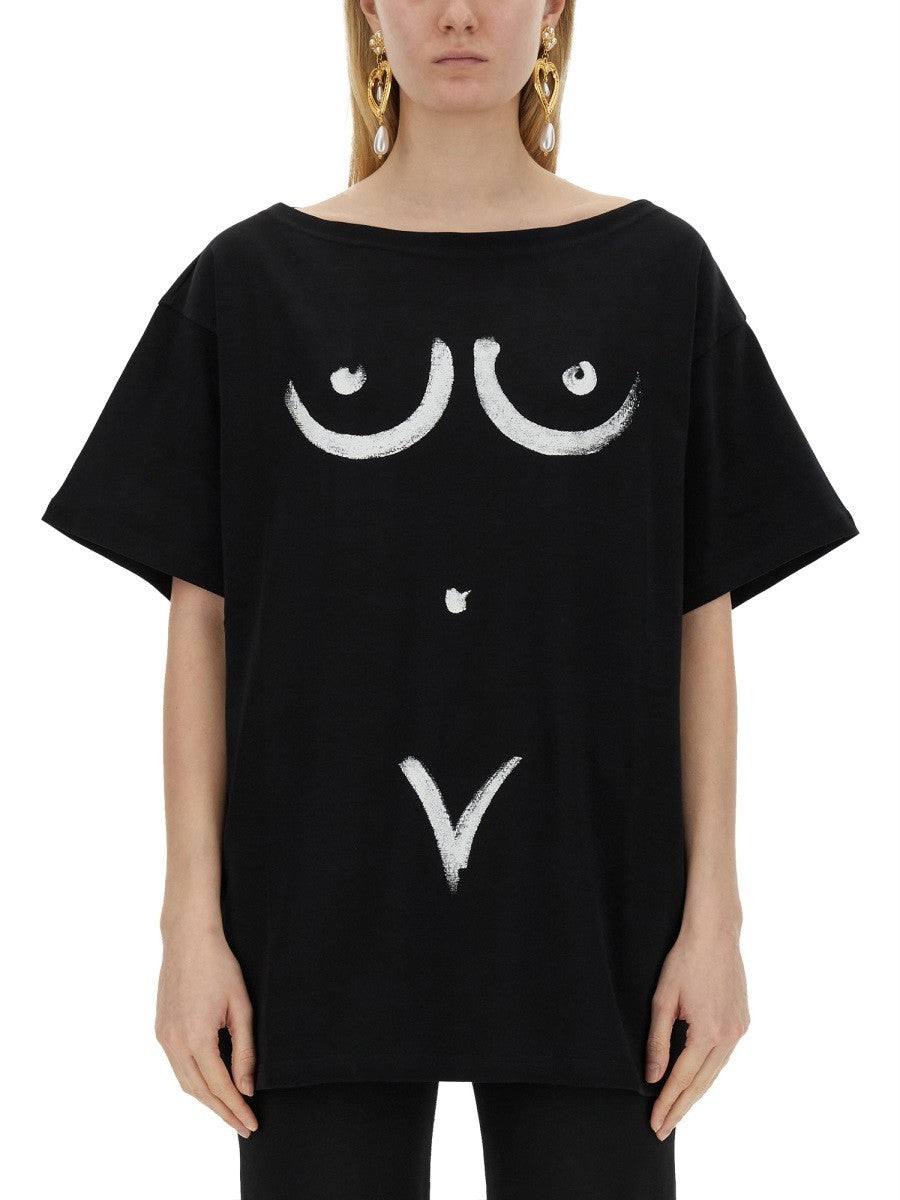 Moschino - Woman - Black - T-shirt