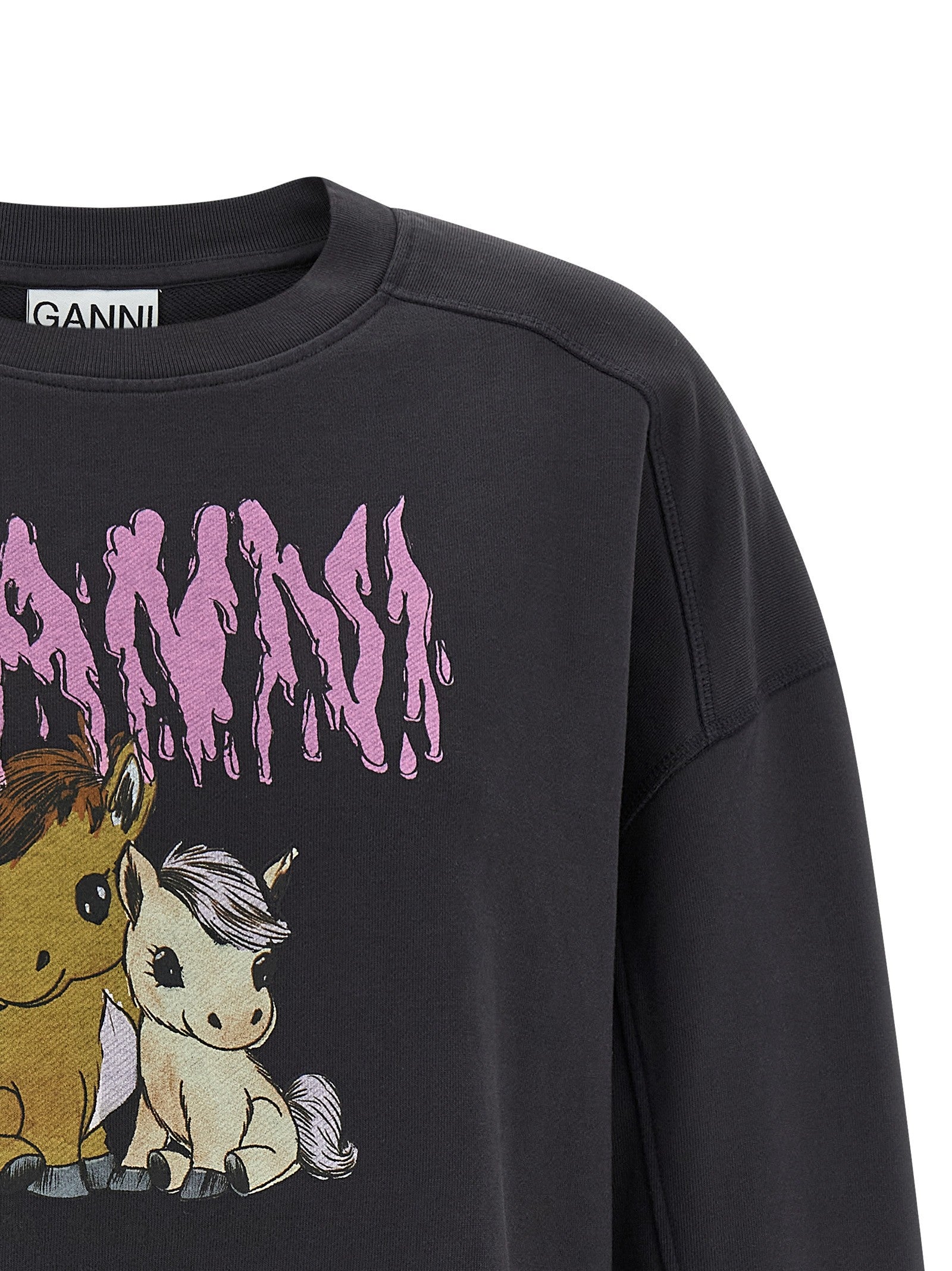 GANNI - nan - Black - Sweatshirt