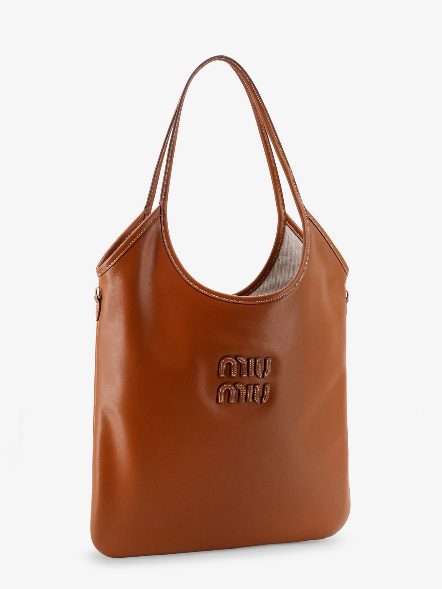 Miu Miu - Woman - Brown - Shoulder Bag