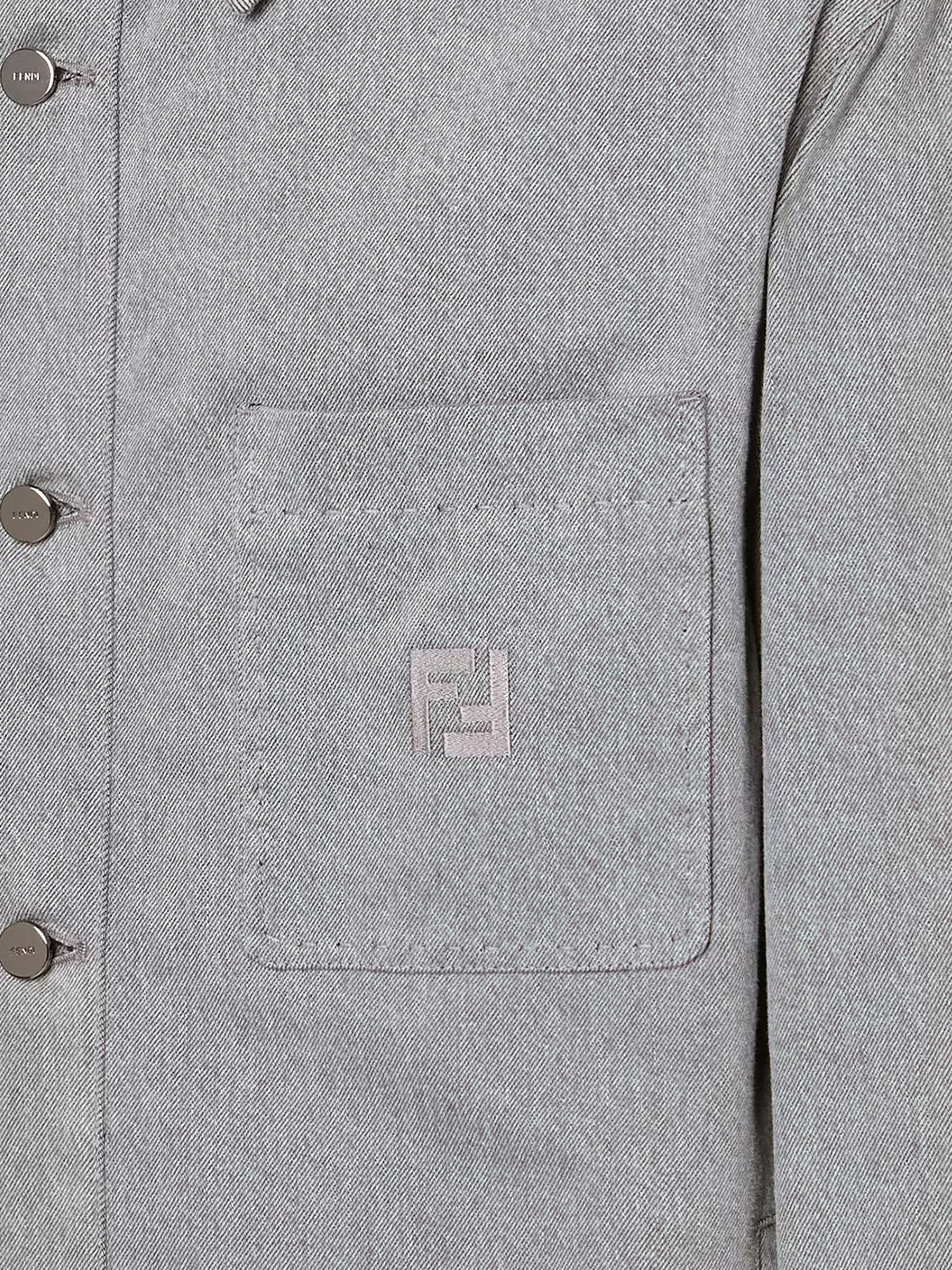 Fendi - Man - Grey - Jacket