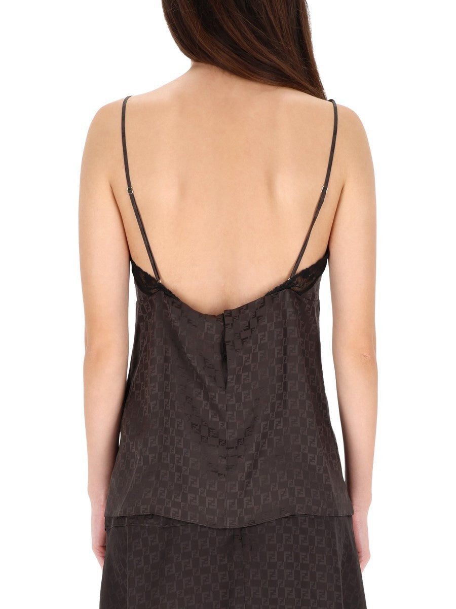 Fendi - Woman - Brown - Top