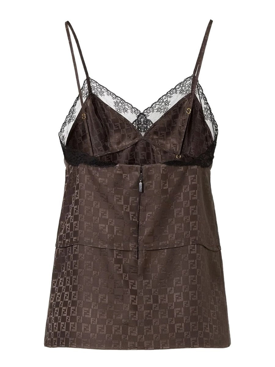 Fendi - Woman - Brown - Top