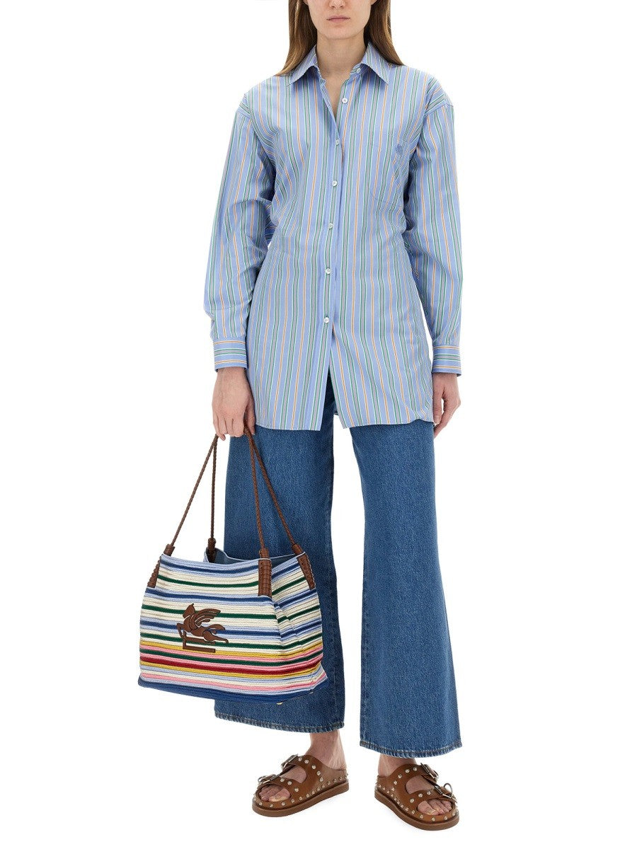 Etro - Woman - Blue - Shirt
