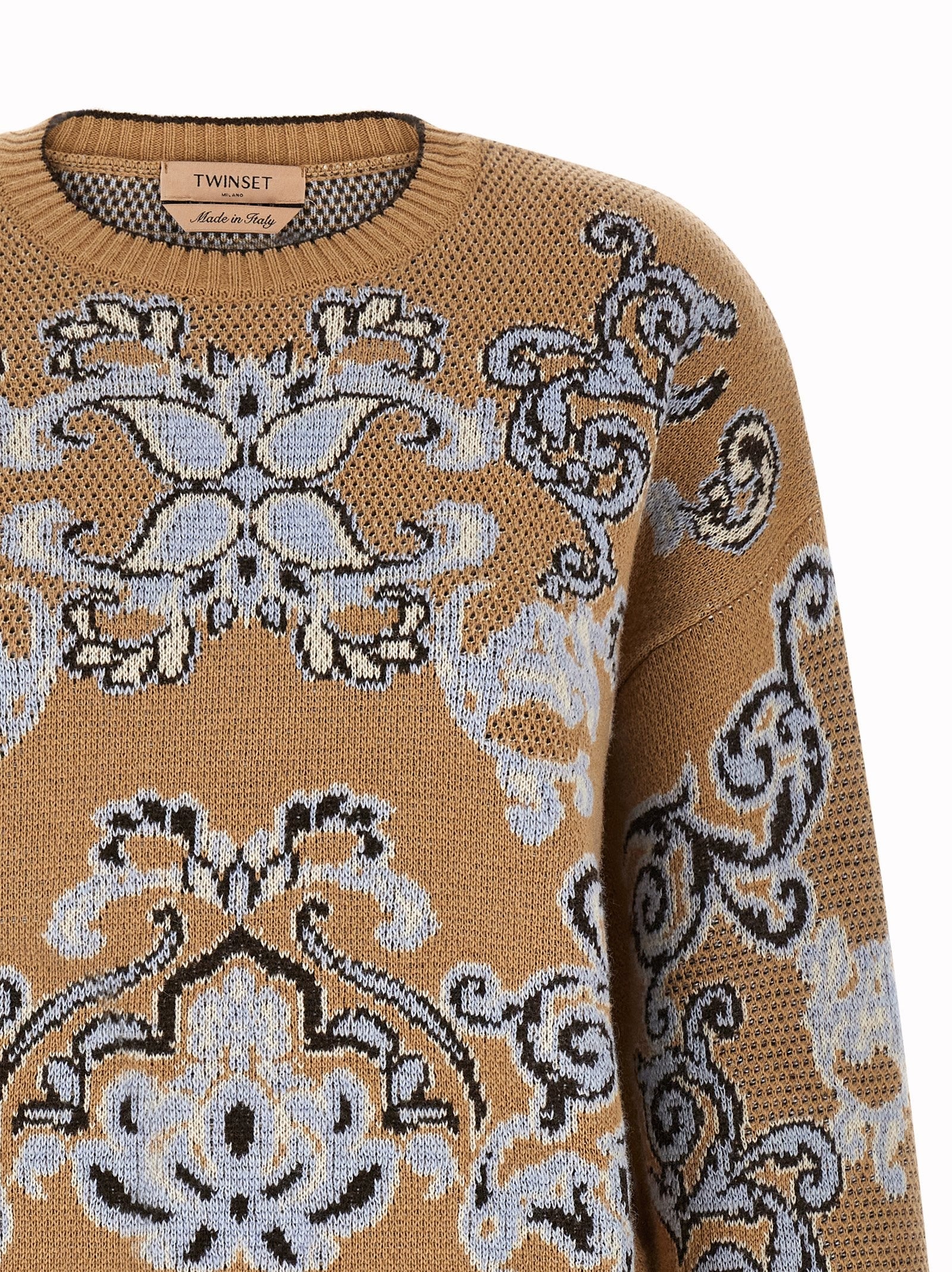 TWIN SET - nan - Brown - Sweater