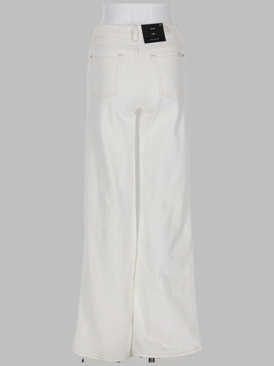 7 FOR ALL MANKIND - Woman - White - Jeans