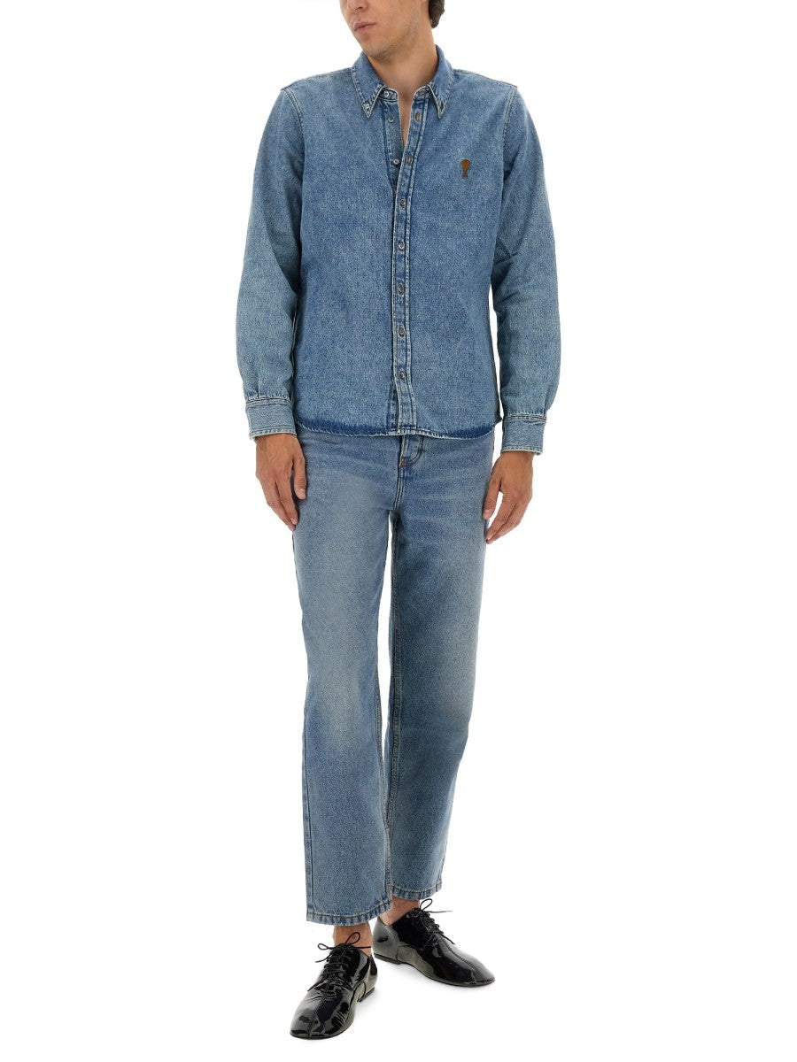 AMI PARIS - Man - Blue - Jeans